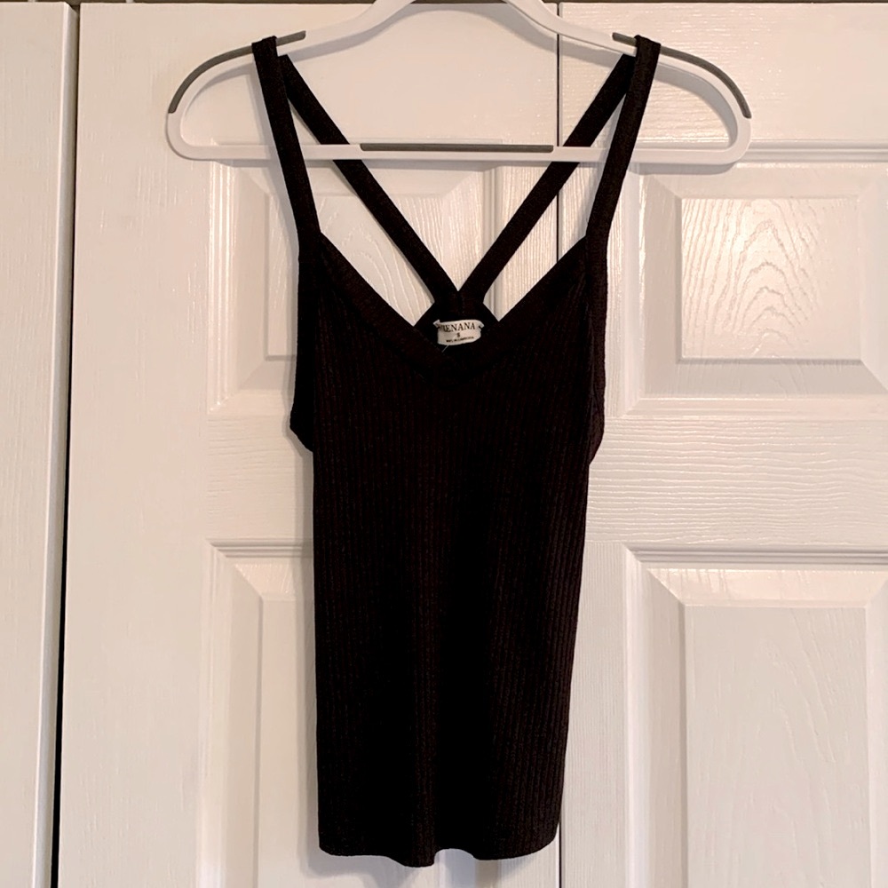 Zenana, ribbed tank top, size small, NWT